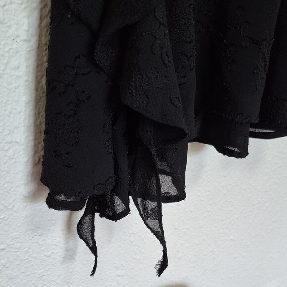 Wild Fable Black Asymmetrical Spaghetti Strap Sundress - Picture 6 of 11